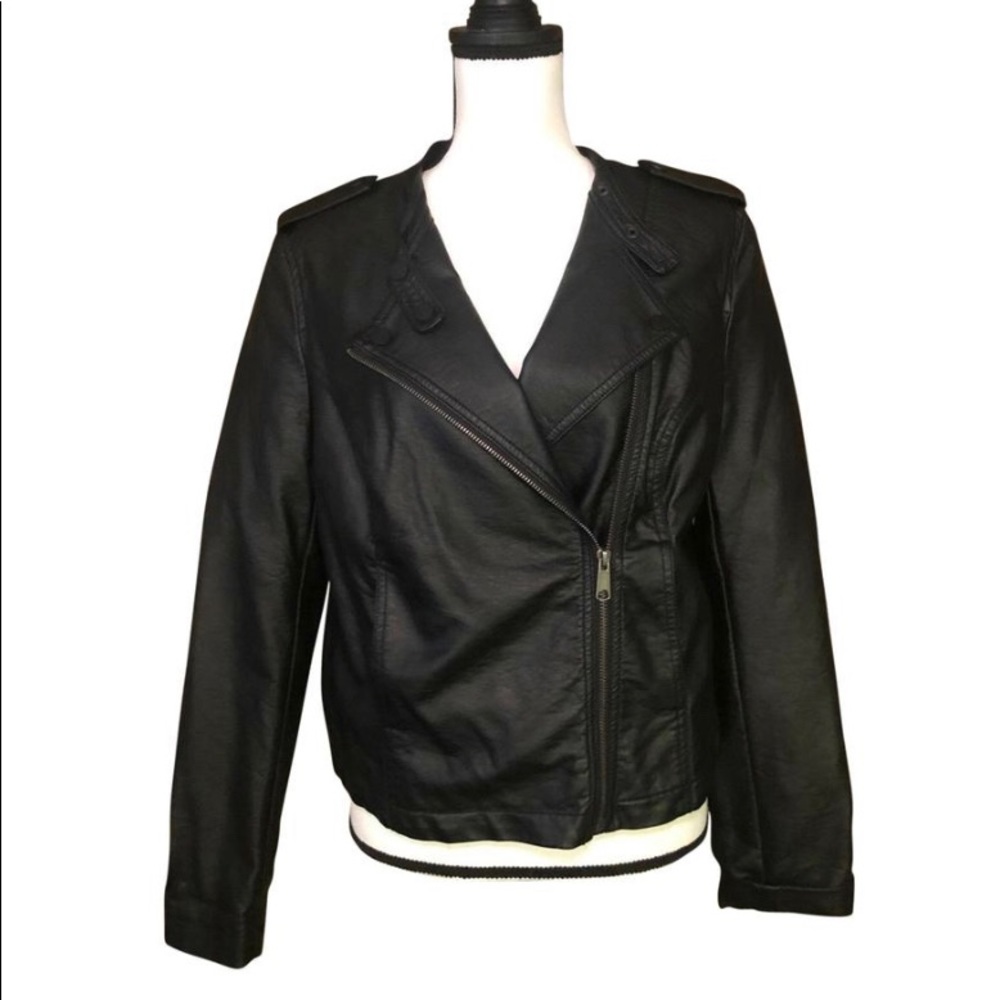 Black revolve jacket